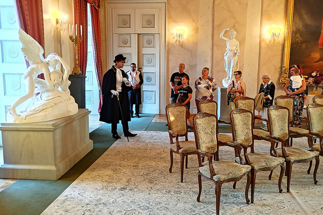 Kostýmované prohlídky na zámku Kynžvart | © Štefan Brštiak Kostýmované prohlídky na zámku Kynžvart | © Štefan Brštiak